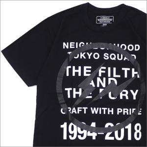 ネイバーフッド NEIGHBORHOOD x Fragment Design(フラグメントデザイン) NHFR/C-TEE.SS (Tシャツ) BLACK 200-007789-041+ 新品 (半袖Tシャツ)｜cliffedge
