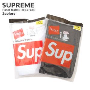 新品 シュプリーム SUPREME x ヘインズ Hanes Tagless Tees(3 Pack) Tシャツ 3枚セット ストリート スケート スケーター 200005622040 半袖Tシャツ｜cliffedge