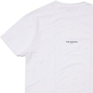 THE CONVENI(ザ・コンビニ) THE CONVENI TEE (Tシャツ) WHITE 200-007945-050 新品 (半袖Tシャツ)｜cliffedge