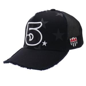 ヨシノリコタケ YOSHINORI KOTAKE PU CAMO 5LOGO STAR MESH CAP キャップ BLACK ブラック 黒 メンズ 新品 251001285011 (ヘッドウェア)｜cliffedge