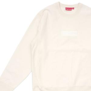 【数量限定特別価格】 新品 シュプリーム SUPREME Box Logo Crewneck BOXロゴ スウェット NATURAL 209000541156 SWT/HOODY｜cliffedge