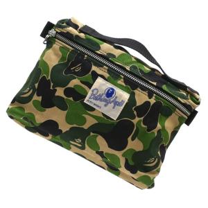 エイプ A BATHING APE ABC MUSIC POUCH ポーチ GREEN グリーン 緑 メンズ 新品 1F30182039 288-001187-015 グッズ｜cliffedge