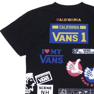 エヌハリウッド N.HOOLYWOOD x バンズ VANS BACK PRINT TEE Tシャツ BLACK ブラック 黒 メンズ 新品 200008114701 半袖Tシャツ｜cliffedge