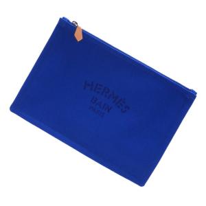 新品 エルメス HERMES YACHTING PM FLAT PORCH クラッチバッグ ポーチ BLEU SMALT メンズ レディース 288001193014 グッズ｜cliffedge