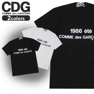CDG(シーディージー) / Tシャツ/XXL/BLK/SZ-T050/新品 CDG(シーディージー) 半袖TシャツSZ-T086 SZ-T086 ブラック