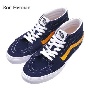 新品 ロンハーマン RHC Ron Herman x バンズ VANS Sk8-Mid スケートミッド (Classicsport)Drsblssffrn ネイビー 291002796279 フットウェア｜cliffedge