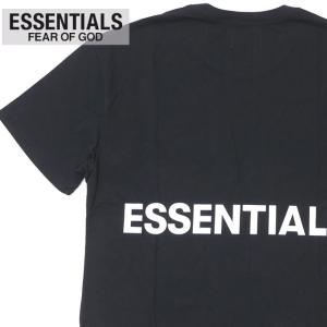 新品 エッセンシャルズ ESSENTIALS Logo Backprint Tee Tシャツ BLACK ブラック フィアオブゴッド FEAR OF GOD FOG 200008757041 半袖Tシャツ｜cliffedge