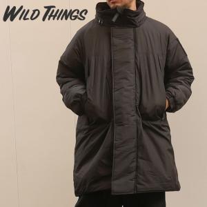 新品 ワイルドシングス WILD THINGS MONSTER PARKA モンスターパーカー BLACK ブラック 黒 230001206031 OUTER｜cliffedge