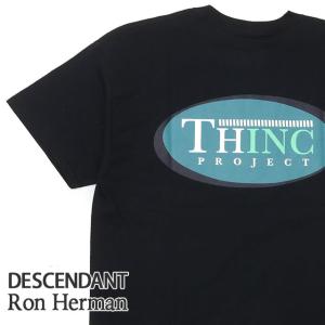 新品 ロンハーマン Ron Herman x ディセンダント DESCENDANT THINC TEE Tシャツ BLACK ブラック 黒 212ATDS-CSM02TP 200008889511 半袖Tシャツ｜cliffedge