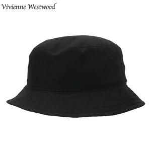 新品 ヴィヴィアン・ウエストウッド Vivienne Westwood RANDOM LINE ORB バケットハット BLACK ブラック 黒 252000453011 ヘッドウェア｜cliffedge