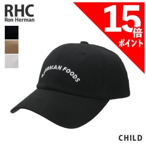 【数量限定特別価格】 新品 RHC Ron Herman AMERICAN FOODS Logo Cap (kids) 265001596010 ヘッドウェア｜cliffedge