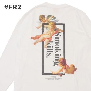 新品 エフアールツー #FR2 Back Logo L/S Tee 長袖Tシャツ WHITE ホワイト 白 202001255050 TOPS｜cliffedge