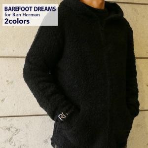 新品 ベアフットドリームス ロンハーマン BAREFOOT DREAMS for Ron Herman RH Logo Cozychic Zip Hoodie パーカー 212000484350 SWT/HOODY｜cliffedge