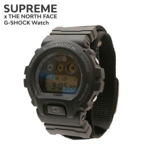 新品 シュプリーム SUPREME x ザ ノースフェイス THE NORTH FACE x カシオ CASIO G-SHOCK DW-6900 Gショック 腕時計 BLACK 287000248011 グッズ｜cliffedge