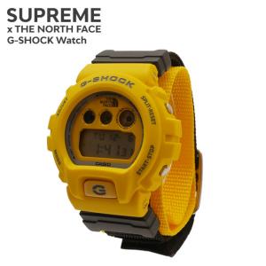 新品 シュプリーム SUPREME x THE NORTH FACE x CASIO G-SHOCK DW-6900 Gショック 腕時計 YELLOW 287000248118 グッズ｜cliffedge