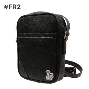 新品 エフアールツー #FR2 Logo Icon Emboss Shoulder Bag ショルダーバッグ BLACK ブラック 黒 275000265011 グッズ｜cliffedge