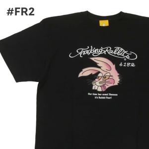 新品 エフアールツー #FR2 Mad Rabbit T-shirt Tシャツ BLACK ブラック 黒 200009074051 半袖Tシャツ｜cliffedge