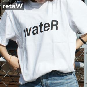 新品 フラグメントデザイン Fragment Design x リトゥ retaW wateR logo Tee Tシャツ WHITE ホワイト 白 200009076050 半袖Tシャツ｜cliffedge