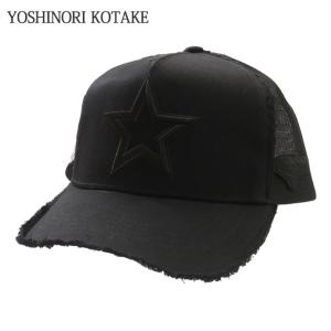 新品 ヨシノリコタケ YOSHINORI KOTAKE x ビームスゴルフ BEAMS GOLF STAR MESH CAP キャップ BLACK ブラック 黒 251001627011 ヘッドウェア｜cliffedge