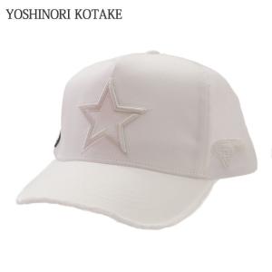 新品 ヨシノリコタケ YOSHINORI KOTAKE x ビームスゴルフ BEAMS GOLF STAR MESH CAP キャップ WHITE ホワイト 白 251001625010 ヘッドウェア｜cliffedge