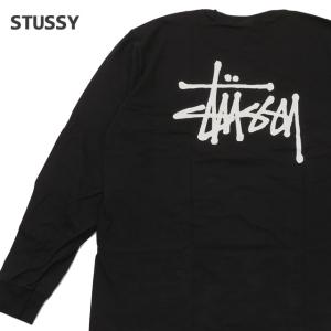 新品 ステューシー STUSSY BASIC STUSSY LS TEE 長袖Tシャツ BLACK ブラック 黒 202001292061 TOPS｜cliffedge