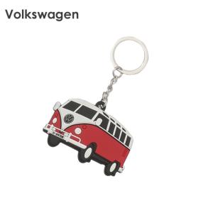 新品 フォルクスワーゲン Volkswagen VW Collection T1 BUS ラバー キーリング キーホルダー RED レッド 赤 2K0087010 278000616013 グッズ｜cliffedge