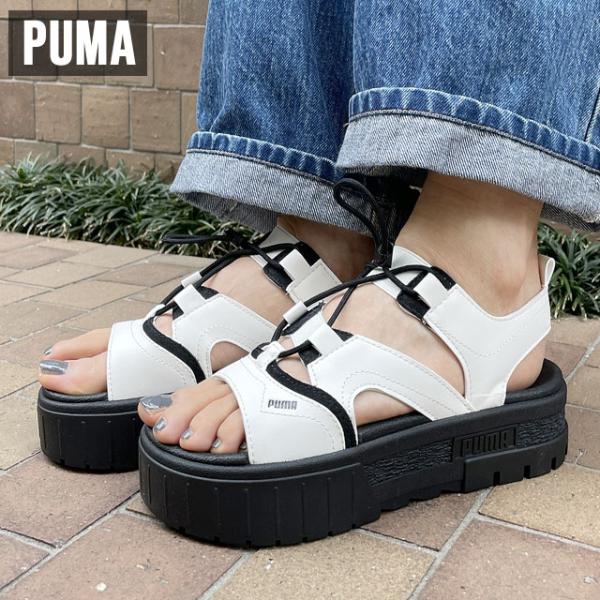 新品 プーマ PUMA MAYZE SANDAL LACE SP WNS ウィメンズ メイズ サンダ...