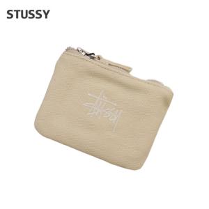 新品 ステューシー STUSSY CANVAS COIN POUCH コインポーチ コインケース カードケース NATURAL ナチュラル 288001302016 グッズ｜cliffedge