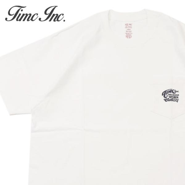 新品 東京インディアンズ Timc Inc. Pocket Tee INC-STP 02 WHITE...