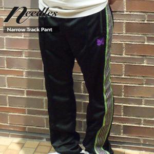 新品 ニードルズ NEEDLES 店舗限定 Narrow Track Pant ナロー トラック パンツ BLACK ブラック ニードルス ネペンテス 249000756031 パンツ｜cliffedge