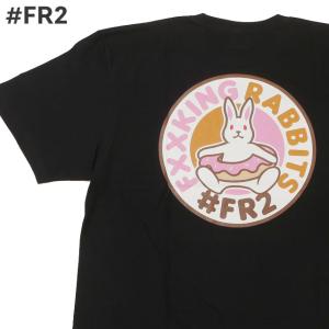 新品 エフアールツー #FR2 Rabbit Donut T-shirt Tシャツ #FR2 BLACK ブラック 200009235051 半袖Tシャツ｜cliffedge