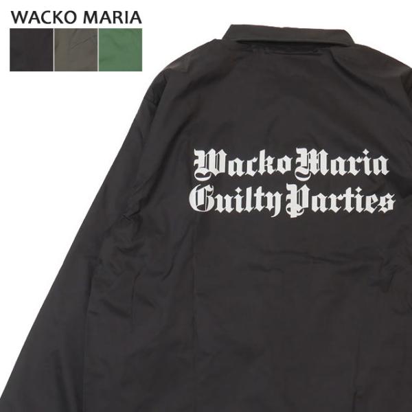 新品 ワコマリア WACKO MARIA COACH JACKET コーチジャケットE-WMO-BL...