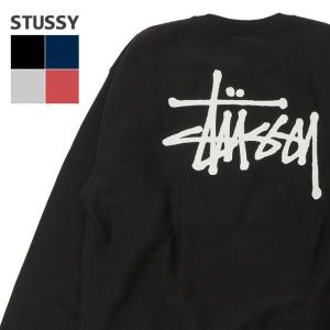 新品 ステューシー STUSSY BASIC STUSSY CREW クルースウェット 209000678051 SWT/HOODY｜cliffedge