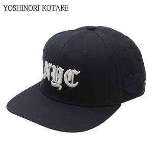 新品 ヨシノリコタケ YOSHINORI KOTAKE NYC LOGO CAP キャップ エンブレム ゴルフキャップ スポーツ 251001672017 ヘッドウェア｜cliffedge