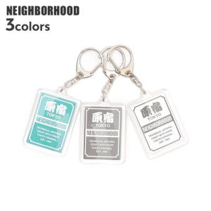 新品 ネイバーフッド NEIGHBORHOOD 店舗限定 RECTANGLE TYPE KEY TAG キーチェーン 232MYNH-AC01S 278000629011 グッズ｜cliffedge