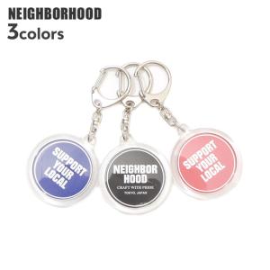 新品 ネイバーフッド NEIGHBORHOOD 店舗限定 ROUND TYPE KEY TAG キーチェーン タグ 232MYNH-AC02S 278000630011 グッズ｜cliffedge