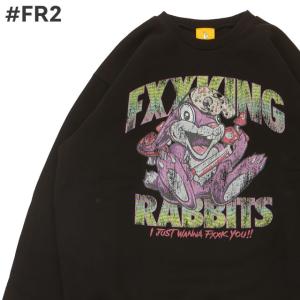 新品 エフアールツー #FR2 Friday the 13th Sweatshirt スウェット スモーキングキルズ ボックスロゴ Fxxking Rabbits うさぎ 211000849051 SWT/HOODY｜cliffedge