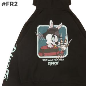 新品 エフアールツー #FR2 The Ripper Hoodie スウェット パーカー スモーキングキルズ ボックスロゴ Fxxking Rabbits うさぎ 211000850051 SWT/HOODY｜cliffedge