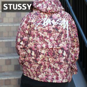 新品 ステューシー STUSSY FLORAL NYLON BEACH SHELL シェル ジャケッ...