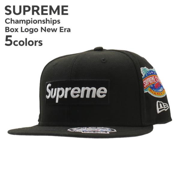 新品 シュプリーム SUPREME Championships Box Logo New Era B...