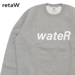 新品 フラグメントデザイン Fragment Design x リトゥ retaW Crewneck Sweatshirt wateR logo スウェット 209000688042 SWT/HOODY｜cliffedge