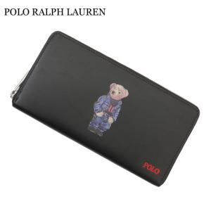 新品 ポロ ラルフローレン POLO RALPH LAUREN Polo Bear Print Round Zip Long Wallet ベア ジップ 長財布 ウォレット 271000449011 グッズ｜cliffedge