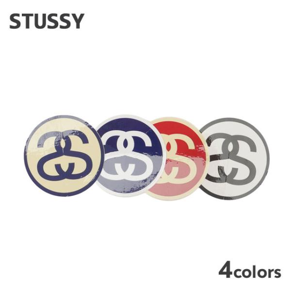 新品 ステューシー STUSSY SS LINK STICKER ステッカー スケート ストリート ...