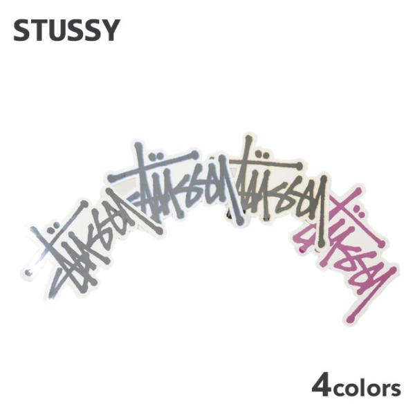 新品 ステューシー STUSSY STOCK LOGO STICKER ステッカー スケート ストリ...