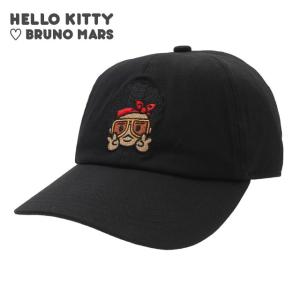 新品 ブルーノ・マーズ BRUNO MARS x ハローキティ HELLO KITTY BASEBALL CAP キャップ ブルーノマーズ サンリオ キティちゃん 265001813011 ヘッドウェア｜cliffedge