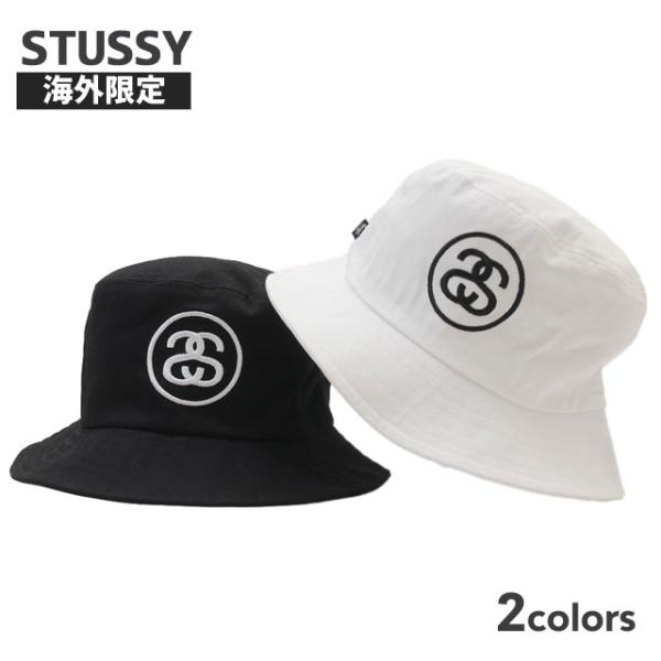 【海外限定・日本未発売】 新品 ステューシー STUSSY SS LINK BUCKET HAT S...