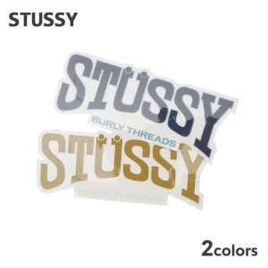 新品 ステューシー STUSSY BURLY THREADS STICKER ステッカー スケート ストリート エイトボール ストックロゴ ストゥーシー スチューシー 290006080016 グッズ｜cliffedge