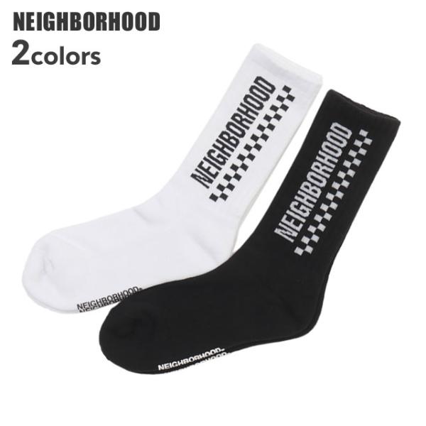 新品 ネイバーフッド NEIGHBORHOOD 24SS CI CHECKER SOCKS ソックス...