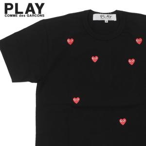 新品 プレイ コムデギャルソン PLAY COMME des GARCONS MENS 6 HEART TEE Tシャツ ハート ロゴ T338 200009320041 半袖Tシャツ｜cliffedge
