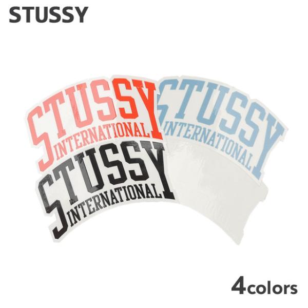 新品 ステューシー STUSSY INTERNATIONAL STICKER ステッカー スケート ...